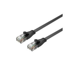 Unitek Flat Patch Cable CAT6 Black 15.0m - C1814GBK - Flat Patch Cable CAT6 Black 15.0m