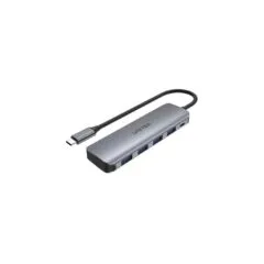 Unitek H1107A 4-Port USB 3.1 Gen1 Type-C Hub w/ 10W Micro-USB
