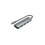 Unitek H1107C USB-C Hub 3x USB-A 5Gbps SD/MicroSD PD100W Space Grey