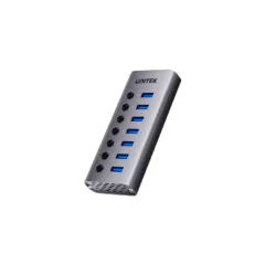 Unitek H1314A USB-C Hub 7xUSB-A 5Gbps Power Switch 12V/2A