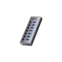 Unitek H1314A USB-C Hub 7xUSB-A 5Gbps Power Switch 12V/2A