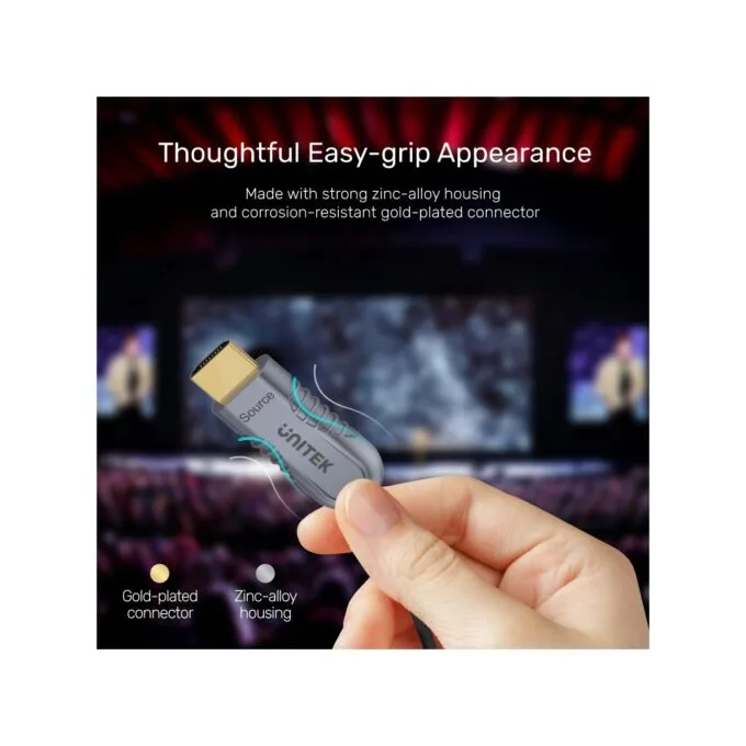 Unitek HC Ultrapro ActiveOptical HDMI 2.1 Cable - C11033DGY - 50.0m — image 6
