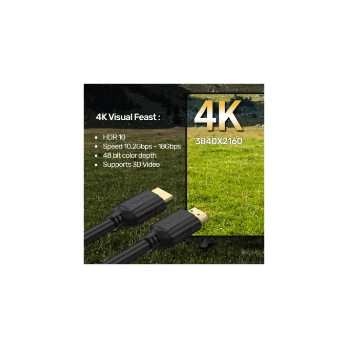 Unitek HDMI 2.0 Cable 20.0m CCS - C11079BK-20M - HDMI 2.0 Cable 20.0m CCS — image 6