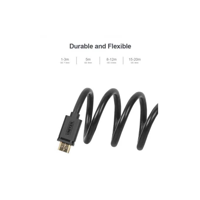Unitek HDMI Cable - Y-C137M - Premium 100% Copper HDMI Cable 1.5m — image 2