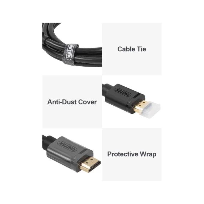 Unitek HDMI Cable - Y-C137M - Premium 100% Copper HDMI Cable 1.5m — image 5