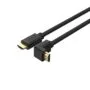 Unitek HDMI Right Angle 4K HDR Cable - Y-C1008 - HDMI Right Angle 4K HDR Cable 270 Degrees 2m