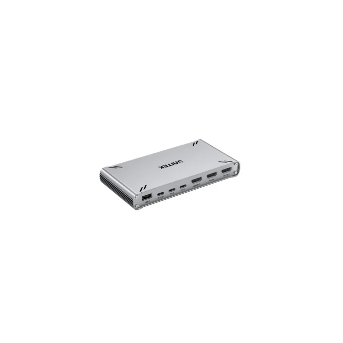 Unitek KVM HDMI Switch USB-C 10Gbps Split-Screen 5-Port Hub - D1118A - KVM HDMI Switch USB-C 10Gbps Split-Screen 5-Port Hub — image 2
