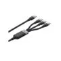 Unitek MC 3in1 Braided USB-C Lightning Micro - C14101BK-1.5M - 3in1 Braided USB-C Lightning Micro