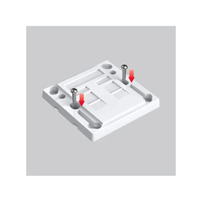 Unitek Network Wall Plate - T013A - Dual Port — image 6