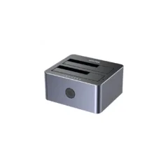 Unitek SATA6G Dual Bay HDD Docking Station - Y-3026 - Alum Black