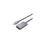 Unitek UCE USB-A 2.0 Active Extension Cable Alum - Y-271 - USB-A 2.0 Active Extension Cable Alum 5.0m
