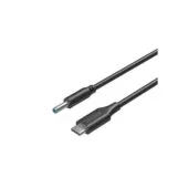 Unitek UCL USB-C to DC Cable 1.8m 65W for HP 4.5x3.0mm - C14117BK - 1.8m 65W for HP 4.5x3.0mm