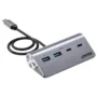 Unitek uHUB Q4 4-in-1 USB-C Hub 5Gbps - 2xUSB-A 2xUSB-C