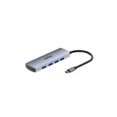Unitek uHUB Q4 USB-C Hub 4x USB-A 10Gbps with Power Port H1112E