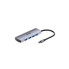Unitek uHUB Q4 USB-C Hub 4x USB-A 10Gbps with Power Port H1112E