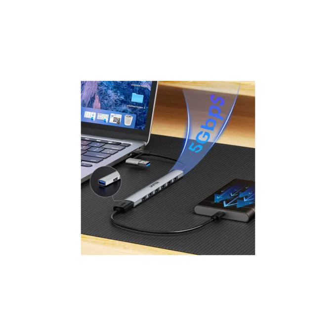 Unitek uHUB S7 H1209A 7-Port USB 5Gbps Hub — image 8