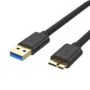 Unitek USB-A 3.0 to Micro-B Cable 0.3m for External HDD