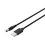 Unitek USB to DC 5.5x2.5mm Power 1.5m - Y-C4046BK - USB to DC 5.5x2.5mm Power 1.5m