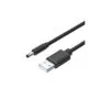 Unitek USB to DC - Y-C495BK - 3.5x1.35mm, Power 1m