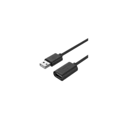 Unitek USB2.0 USB-A Male to USB-A Female Extension Cable 2m - Y-C450GBK - USB2.0 USB-A Male to USB-A Female Extension Cable 2m