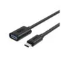 Unitek USB3.1 USB-C Male to USB-A Female Extension Cable - Y-C476BK - 20cm