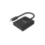Unitek V1407A Type-C To Dual DP 8K 60Hz Adapter with MST Dual Monitor