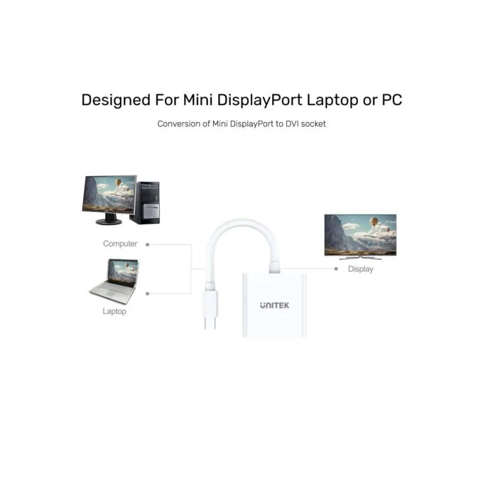 Unitek VC Mini DisplayPort to DVI - Y-6326WH — image 3