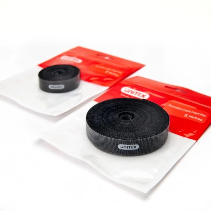 Unitek Velcro Cable Organizer - OT142BK - 5.0m — image 3