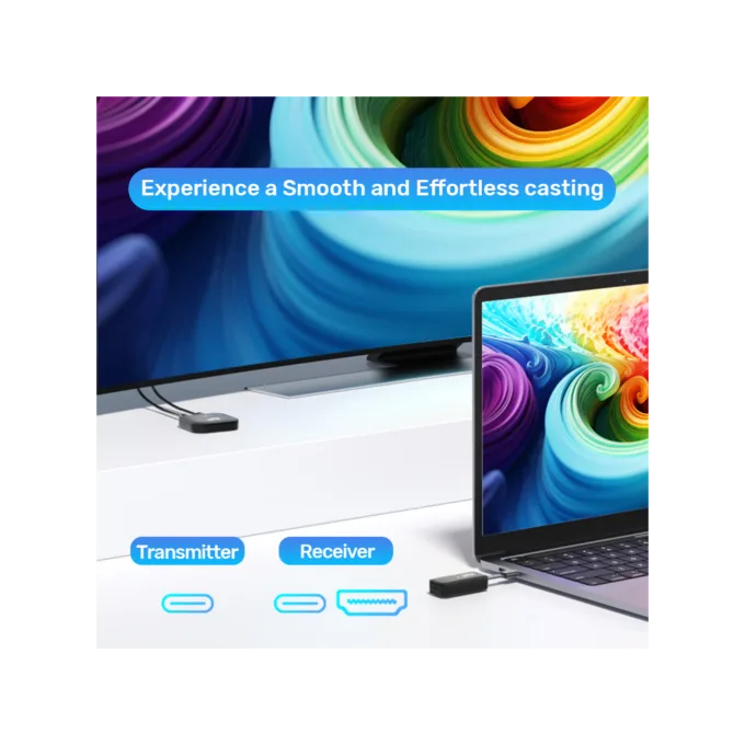 Unitek Wireless USB-C to HDMI Extender Kit - V1184A - Up to 50m — image 2