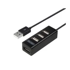 Unitek Y-2140 USB 2.0 4-Port Hub 0.8m - Black