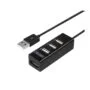 Unitek Y-2140 USB 2.0 4-Port Hub 0.8m - Black