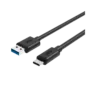 Unitek Y-C474BK USB-A to USB-C 3.1 Cable 1.0m - Black