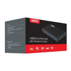 Unitek Y-HB03001 USB 3.0 4-Port Hub w/ 12V2A Adapter