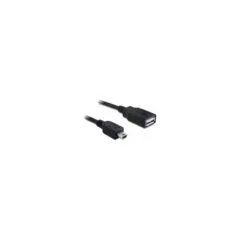 USB 2.0-A Bu to USB mini St 0.5m Del