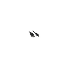 USB 2.0 A to Mini-B Cable - Sharkoon 4044951015559 - 0.5 m, Black