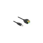 USB 2.0 Adapter - USB-B Plug to 5 Pin Terminal Block