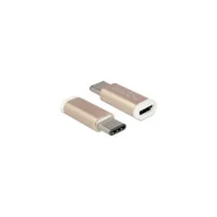 USB 2.0 adapter, USB-C male to Micro-USB female