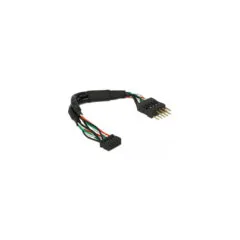USB 2.0 cable, 10 pin header female to 10 pin header male
