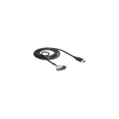 USB 2.0 converter, USB-A male to serial TTL 6 pin header socket individually