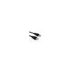 USB 2.0 Extension Cable - Sharkoon 4044951015405 - 1.0 m, USB-A Male to USB-A Female, Black