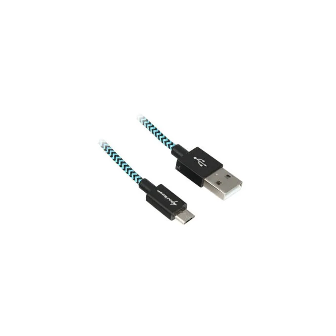 USB 2.0 Kabel, USB-A Stecker to Micro-USB Stecker — image 1