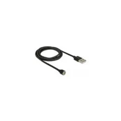 USB 2.0 magnetic data and charging cable, USB-A plug to magnetic connection