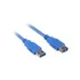 USB 3.0 Extension Cable 3.0m Blue - USB-A, USB 3.0, 3 m