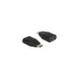 USB 3.1 A - C (Buchse - Stecker) Adapter schwarz Delock