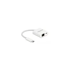 USB 3.2 Gen 1 adapter - USB-C male to RJ-45 female + USB-C female