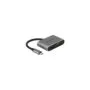 USB 3.2 Gen 1 adapter - USB-C male to USB-A + USB-C + HDMI + VGA female