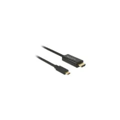 USB adapter cable, USB-C plug to HDMI 4K plug