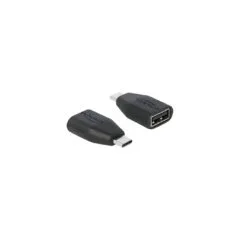 USB adapter data blocker, USB-C male to USB-A female