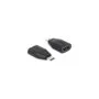 USB adapter data blocker, USB-C male to USB-A female