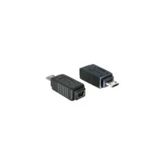 USB adapter, micro-USB plug to mini-USB socket